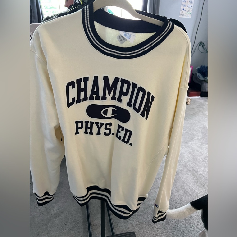 Champion Sweatshirt Graphic Print PHYS ED